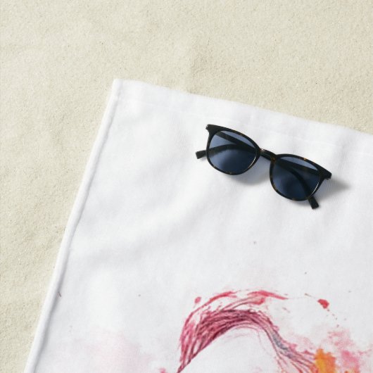 内部放射 ビーチタオル (インサイチュ)