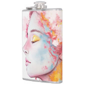 内部放射 フラスク (左)