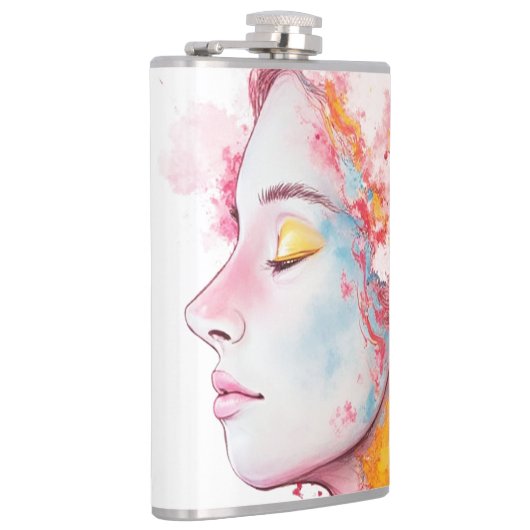 内部放射 フラスク (右)