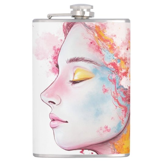 内部放射 フラスク (正面)