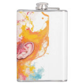 内部放射 フラスク (裏面)