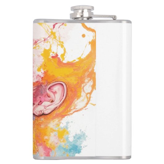 内部放射 フラスク (裏面)