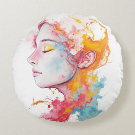 内部放射 ラウンドクッション