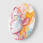 内部放射 ラージ壁時計 (傾斜)