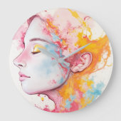 内部放射 ラージ壁時計 (正面)