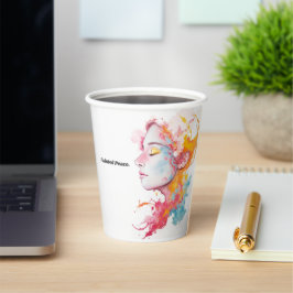 内部放射 紙コップ