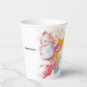 内部放射 紙コップ (正面)