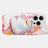 内部放射 Case-Mate iPhoneケース (裏面 (横))