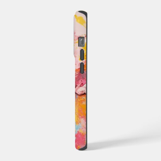 内部放射 iPhoneケース (左側面)