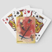 内部煮沸抽象芸術絵画ズ トランプ (裏面)
