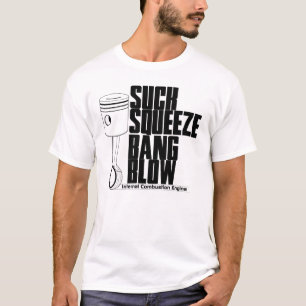 内部燃焼のTシャツ Tシャツ