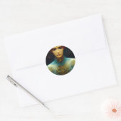 内部表示ファンタジーSci-Fi ラウンドシール (封筒)