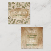 内部設計 スクエア名刺 (正面/裏面)