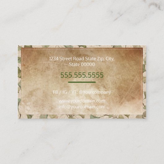 内部設計 名刺 (裏面)