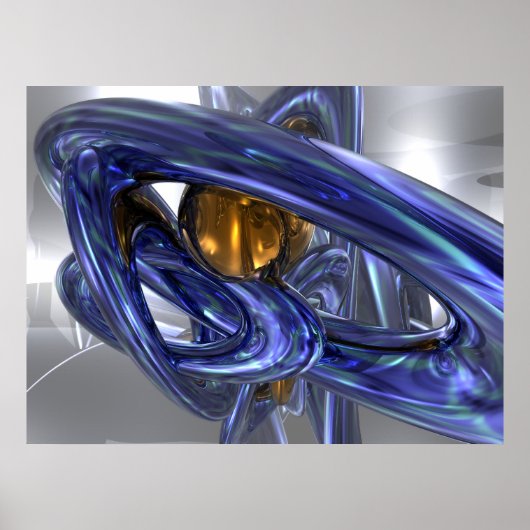 内部Bliss抽象芸術ポスター ポスター (正面)