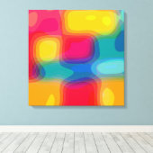 内部Grooviness キャンバスプリント (インサイチュ (ウッドフロア))