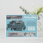 内陸公園の家モデル収集できるカード 招待状 (スタンド正面)