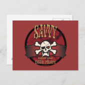 内面海賊を探索する ポストカード (正面/裏面)