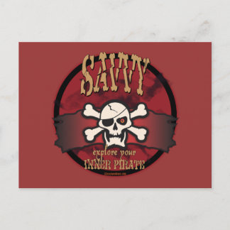 内面海賊を探索する ポストカード