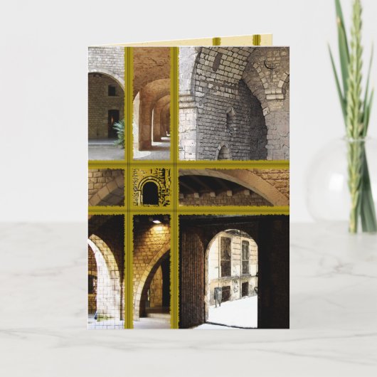 円および戸口 カード (正面)