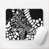 円および渦巻 マウスパッド (マウス)