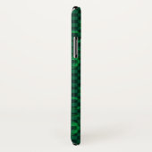 円が付いているEmo緑のパターン Case-Mate iPhoneケース (裏面/右)