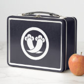 円で交差するクローブ メタルランチボックス (インサイチュ)