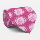 円とシェルを結ぶ – ピンク ネクタイ (ロール)