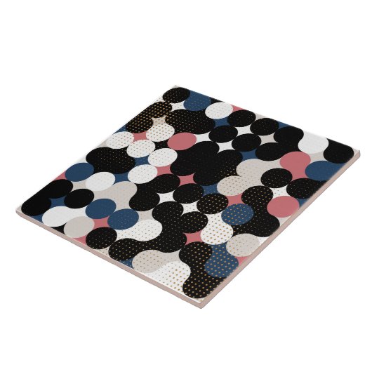 円とドット タイル (側面)