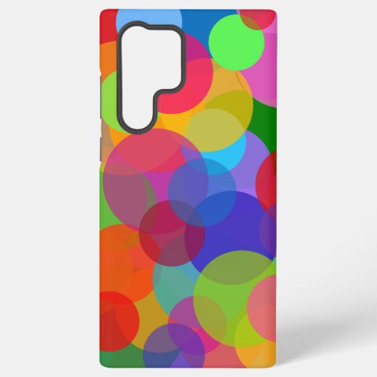 円とドット SAMSUNG GALAXYケース (裏面)