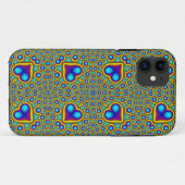 円とハースパターン Case-Mate iPhoneケース (裏面(横))