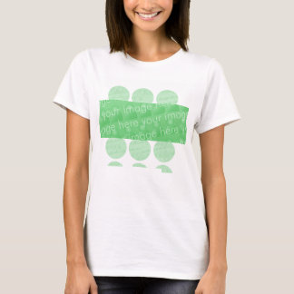円とボックスのデザイン効果 Tシャツ
