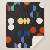 円と半円 | Sophie Taeuber-Arp | シェルパブランケット (正面)