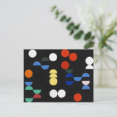 円と半円 | Sophie Taeuber-Arp | ポストカード (スタンド正面)