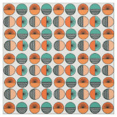 円と星 ファブリック (見本)