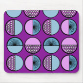 円と星 マウスパッド (正面)