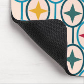 円と星 マウスパッド (コーナー)