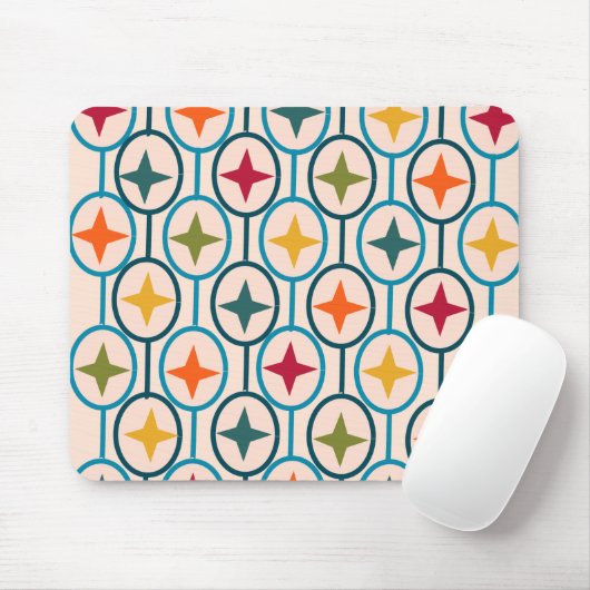 円と星 マウスパッド (マウス)