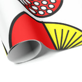 円と星 ラッピングペーパー (ロールコーナー)