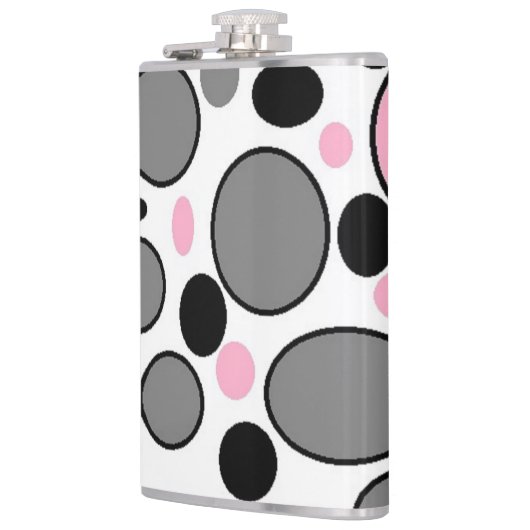 円と楕円 フラスク (左)