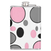 円と楕円 フラスク (裏面)