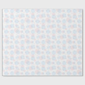 円と水玉模様 ラッピングペーパー (フラット)