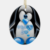 円のオーナメント セラミックオーナメント (右)