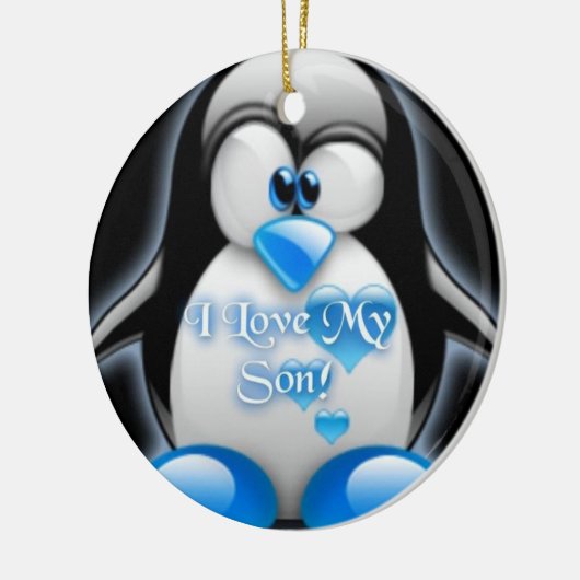 円のオーナメント セラミックオーナメント (左)