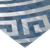 円のギリシャの雷文パターン-ギリシャ語主Ornamen テーブルクロス (アングル)