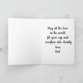 円のグリーティングカード カード (内部)