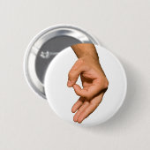 円のゲーム手 缶バッジ (正面&裏面)