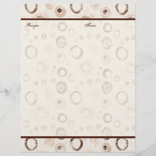 円のコンテンポラリーギフ結婚トレシピページ (正面)