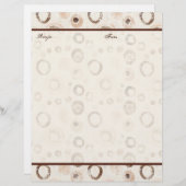 円のコンテンポラリーギフ結婚トレシピページ (正面/裏面)