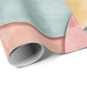 円のシェイプが文字宇宙 ラッピングペーパー (ロールコーナー)